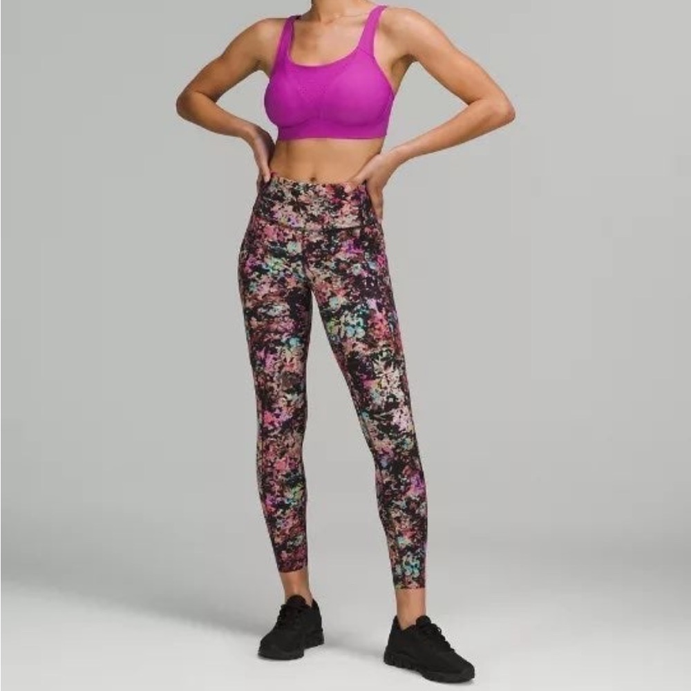 Lululemon fast and free HR tight 25" size 4